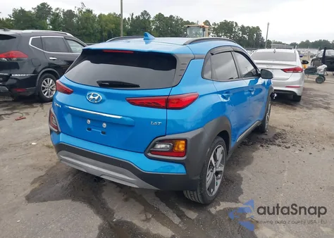 2020 Hyundai Kona Ultimate из США, поврежденный, VIN KM8K53A57LU525832